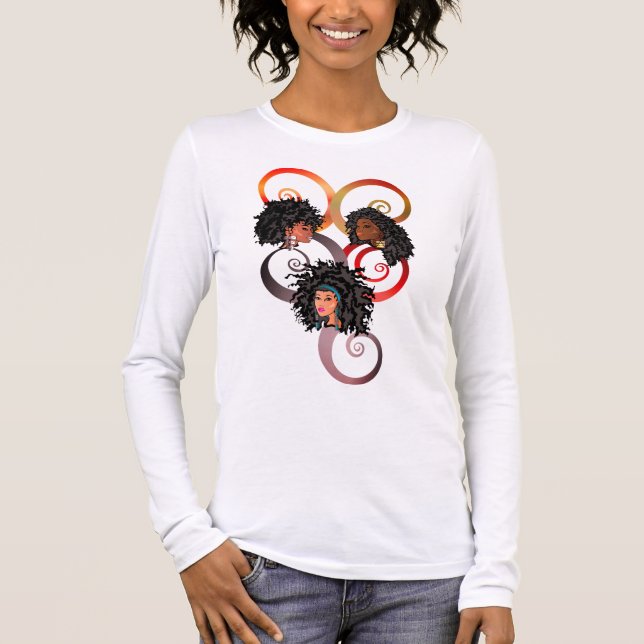 Camiseta CURLZ "t-shirt da TRÍADE" (Frente)