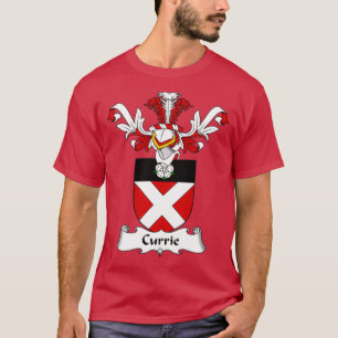 Camiseta Currie Casaco da Guarda Familiar de Armas