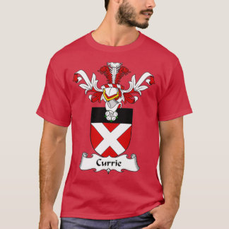 Camiseta Currie Casaco da Guarda Familiar de Armas