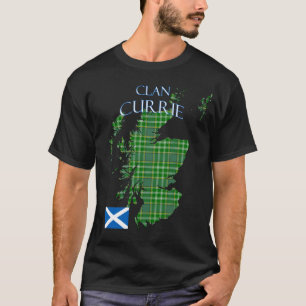 Camiseta Currie Scottish Clan Tartan Scotland