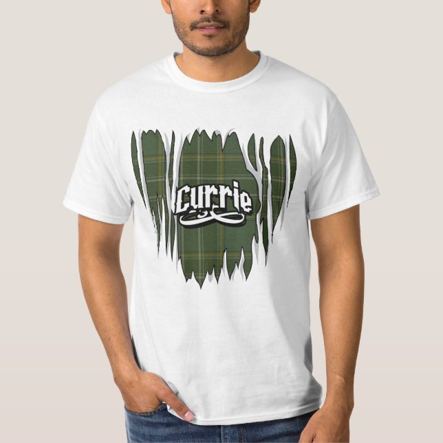 Camiseta Currie Tartan (Frente)