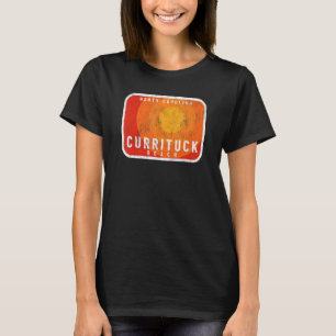 Camiseta Currituck Beach NC Férias de Verão Sóis Quentes