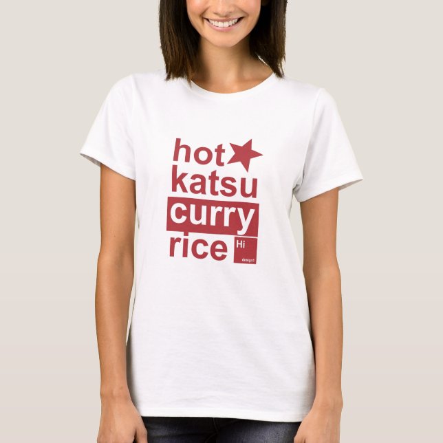Camiseta curry rice (Frente)
