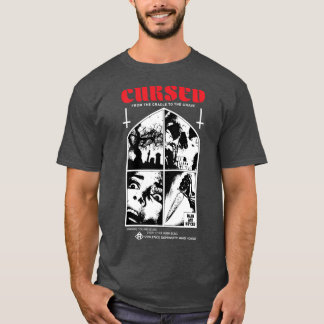 Camiseta Cursed Horror Horror Slasher Metal Giallo