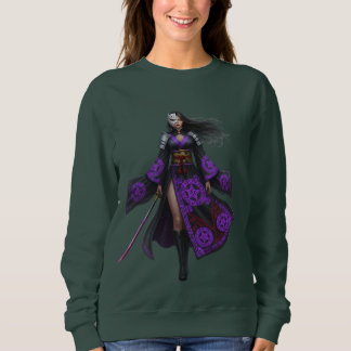 Camiseta Cursed Warrior Queen | Anime Fantasy Sweatshirt