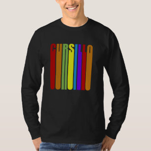 Camiseta Cursillo Colorful Cartas Elongadas Fait Cristão