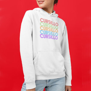 Camiseta Cursillo Colorido Pilha Arco-Íris DeColores
