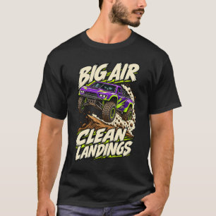 Camiseta Curso Curto de Caminhão Big Air aterrissagens limp