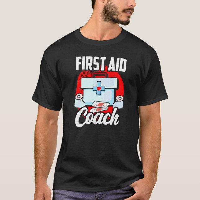Camiseta Curso de assistência técnica de primeiros socorros (Frente)