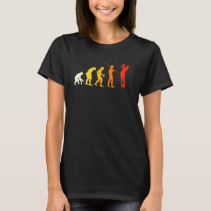 Camiseta Curso de Golfe do Golfe do excelente Evolution Gif