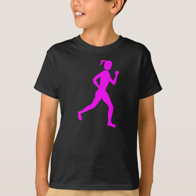 Camiseta Curso (Mulher) - Magenta (Frente)