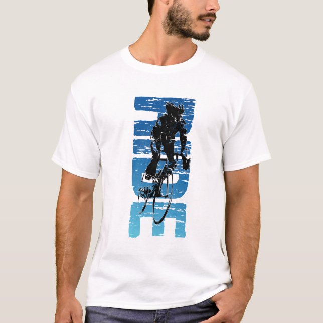 Camiseta Curso - Vintage Ciclox Vertical (Frente)