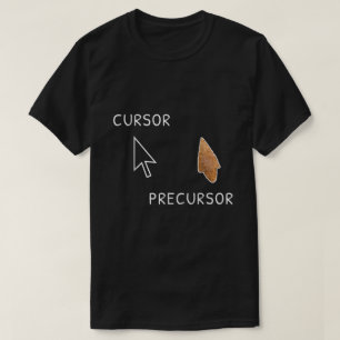 Camiseta Cursor Precursor Arqueology Arrohead Funny Paleon