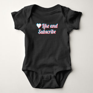 Camiseta Curtir e Inscrever-se