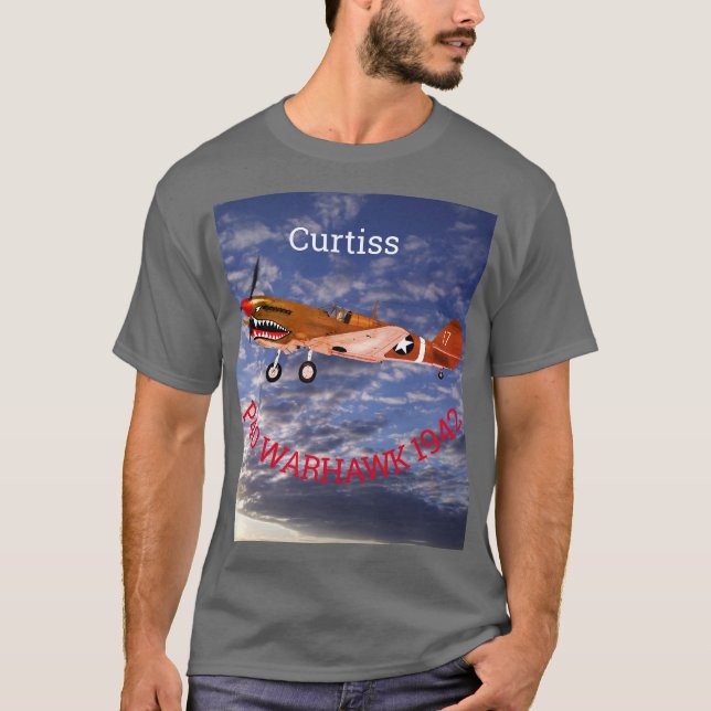 Camiseta Curtiss P-40 Warhawk (Frente)