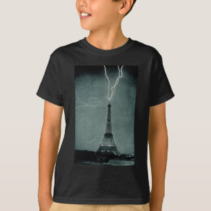 Camiseta Curto circuitos a torre Eiffel, 1902