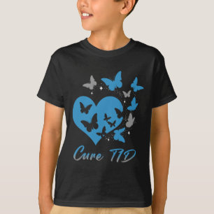 Camiseta Curto T1D Tipo 1 Guerreiro do Dia da Consciência d