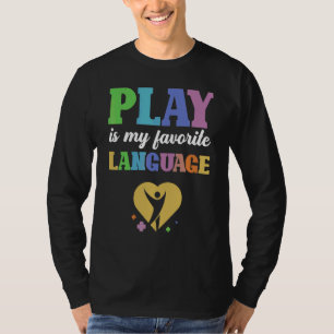 Camiseta Curto Terapêutica Física de Idioma Favorito
