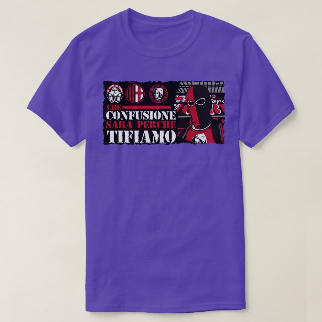 Camiseta Curva sud milano 5 (Frente do Design)