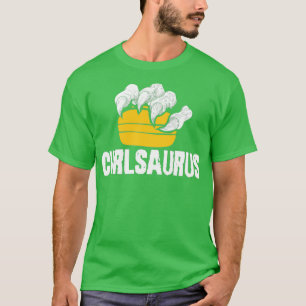 Camiseta Curva Surus Dinossaur Curling Stone Winter Sport