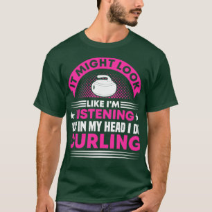 Camiseta Curvando Na Minha Cabeça Eu Curvo O Cursor