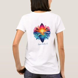 Camiseta Curvas de surfe solares