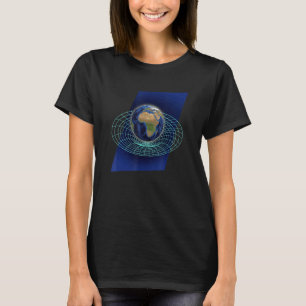 Camiseta Curvatura do espaço e da Terra