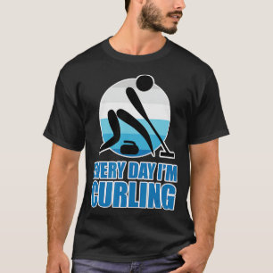 Camiseta Curvatura por Homens e Mulheres Todos os Dias Im C