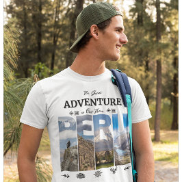 Camiseta Cusco Peru | Vale de Colca | Condor, Inca, Andes