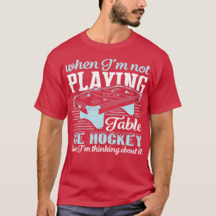 Camiseta Cushaje de Hockey com Mesa de Hóquei em Hóquei em