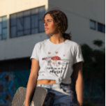 Camiseta Cushroom Engraçado Você Me Faz Sentir Maluco<br><div class="desc">Uma camiseta engraçada que mostra a ilustração aquática do cogumelo com um texto que diz "você me faz sentir cogumelo."</div>