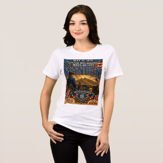 Camiseta Custer Estava Saudável Quando Deixou Mandan