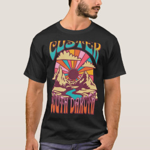 Camiseta Custer South Dakota Nature Hiking Mounains