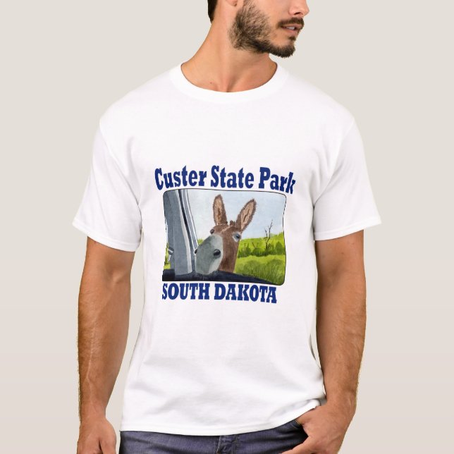 Camiseta Custer State Park, Dakota do Sul (Frente)