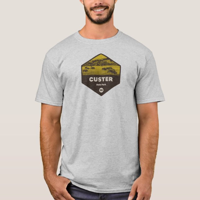 Camiseta Custer State Park Dakota do Sul (Frente)