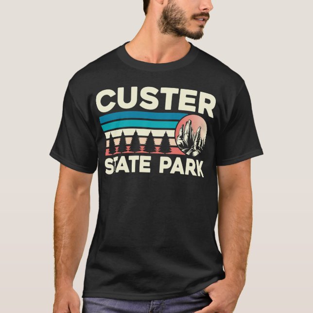 Camiseta Custer State Park South Dakota Bison Lovers (Frente)