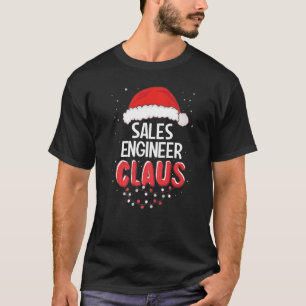 Camiseta Custo de Vinculação de Natal Santa Claus do Engenh