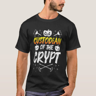 Camiseta Custodian of The Crypt Halloween Design