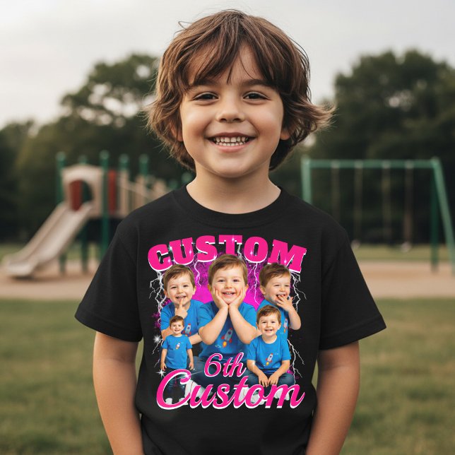 Camiseta Custom birthday gift bootleg for your Kid 90s (Criador carregado)