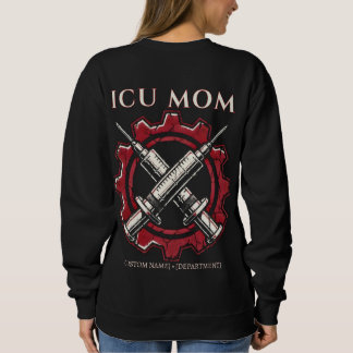 Camiseta Custom Critical Care Nurse Mom Tactical Syringe