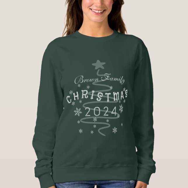 Camiseta Custom Family Christmas (Frente)