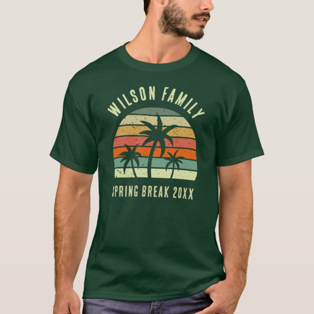 Camiseta Custom Family Reunion Beach  (Frente)