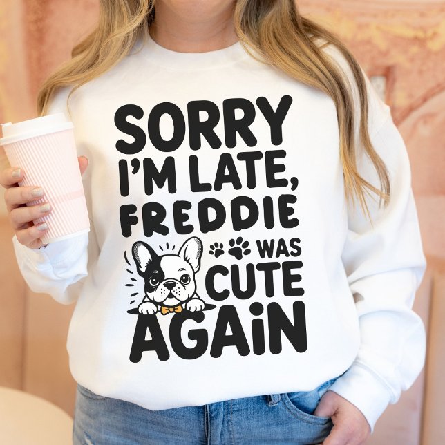 Camiseta Custom Funny French Bulldog Mama Hand Drawn Gift (French Bulldog Dog Mama)