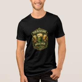 Camiseta Custom Irish Pub Name Shirt