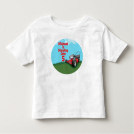 Camiseta Custom Lawn Mower Birthday