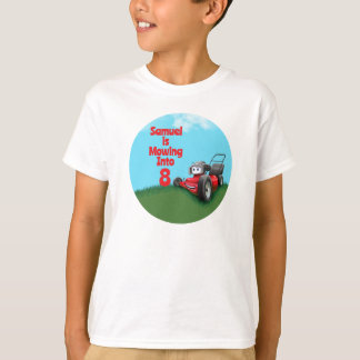 Camiseta Custom Lawn Mower Kid's Birthday