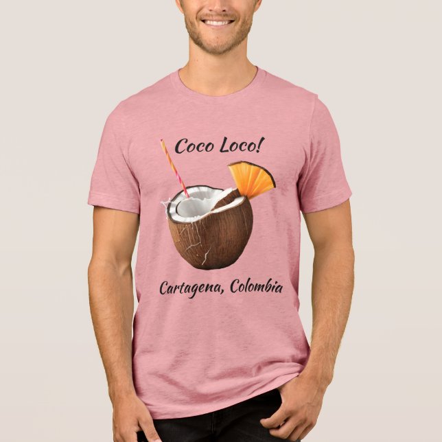 Camiseta Custom Location Coco Loco (Frente)