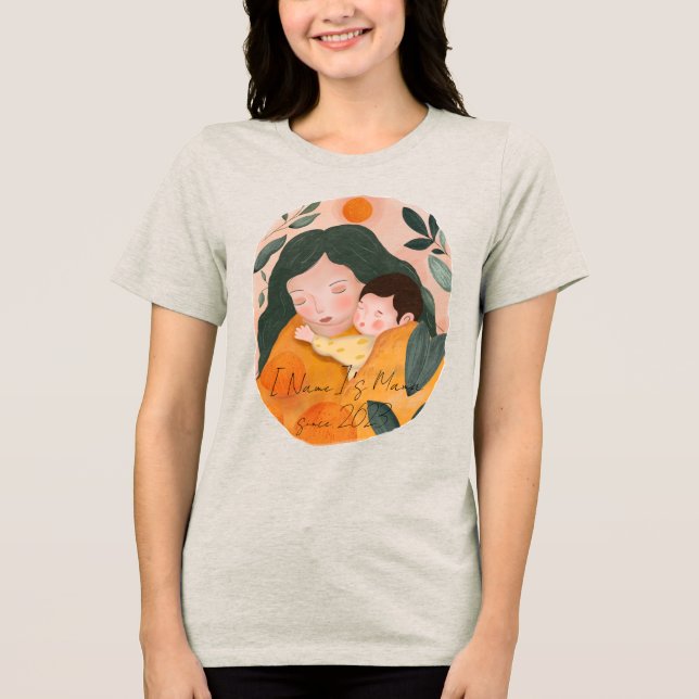 Camiseta Custom Message & Font Mama Era  (Frente)