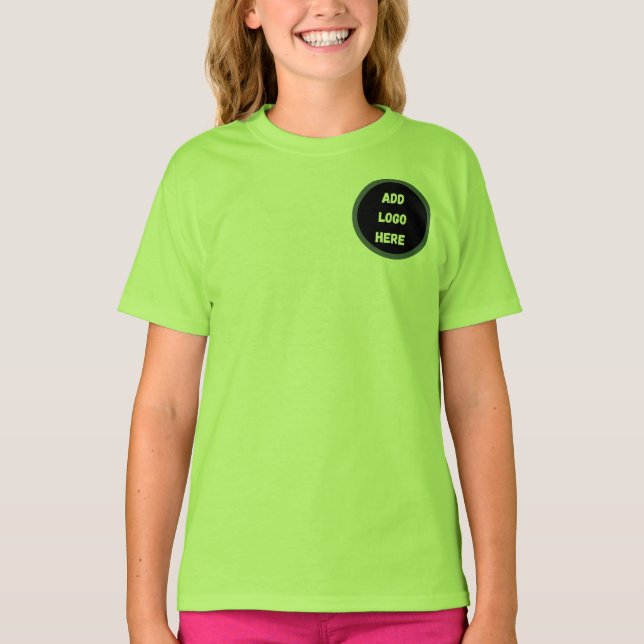 Camiseta Custom minimal Design Add Photo or Text (Frente)