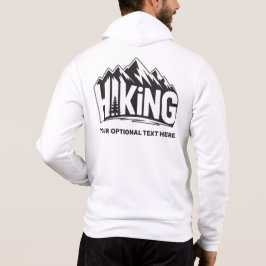 Camiseta Custom Name & Text Hiking